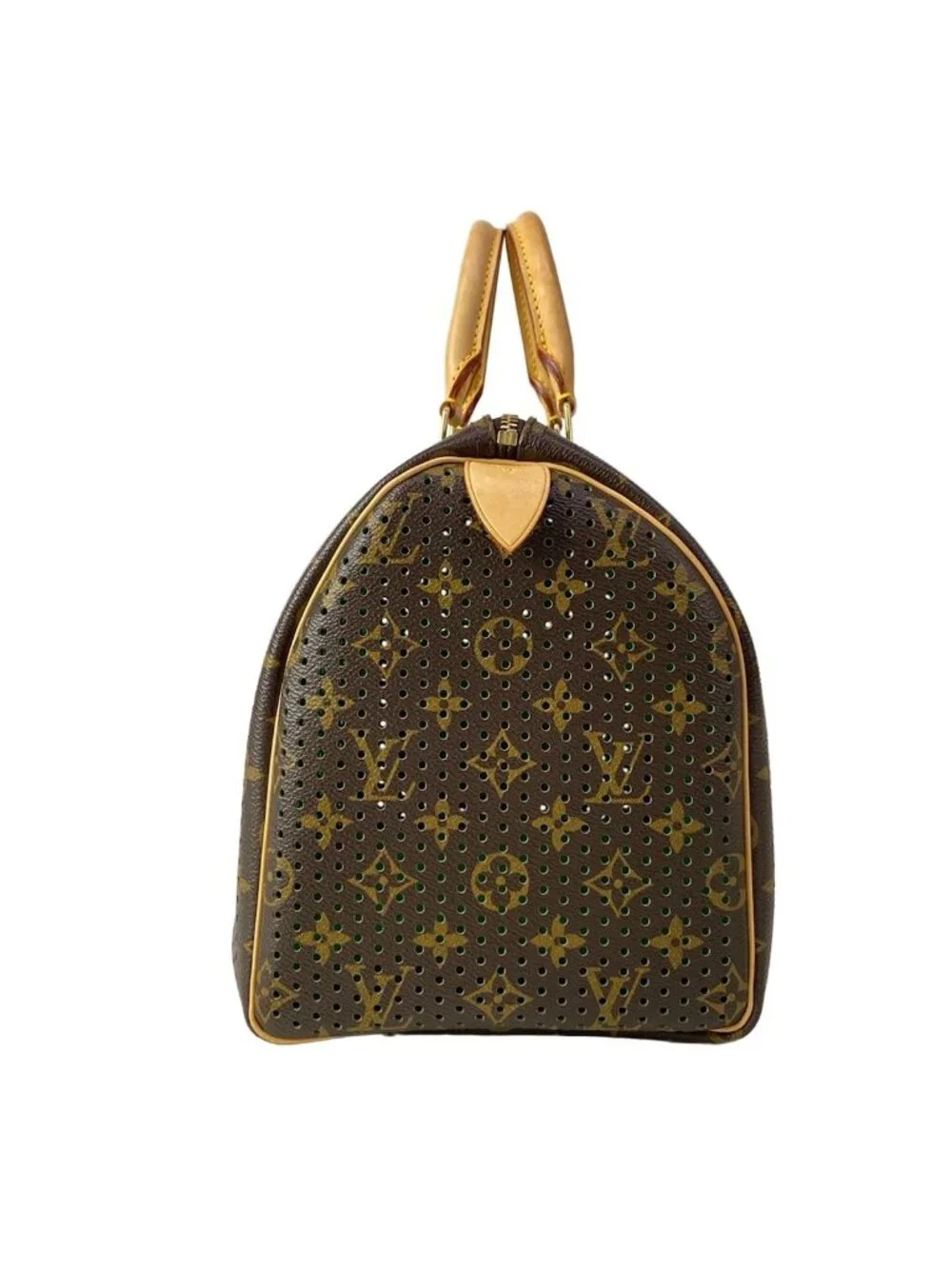 Louis Vuitton Handbag Monogram Perfo Speedy 30 Vert